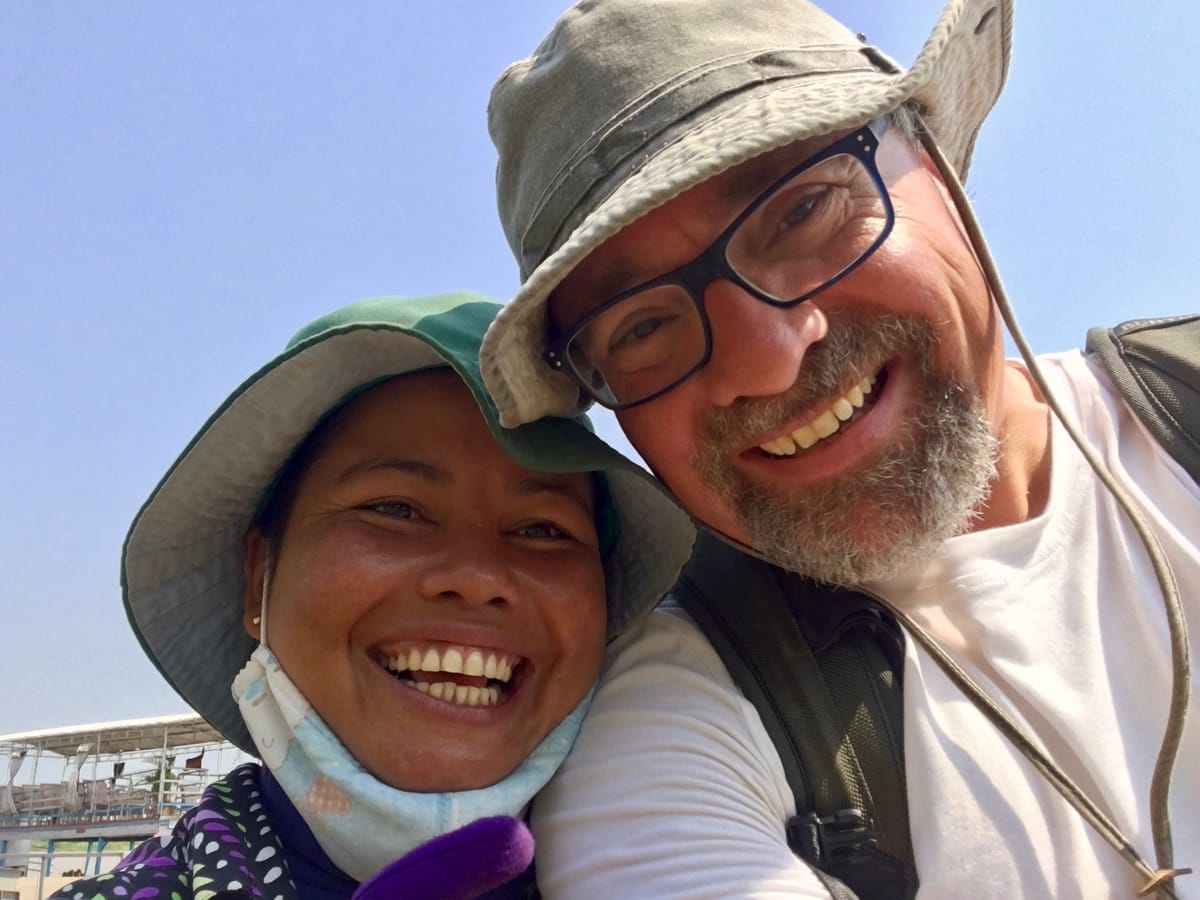 Kompong Chnang- Annette – De pêcheur à Capitaine