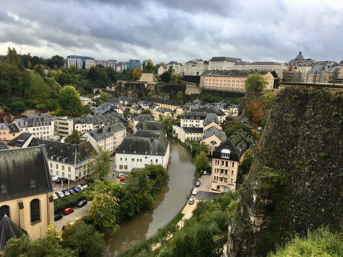 France- Luxembourg-Allemagne: Clin d'oeil d'un marathon!