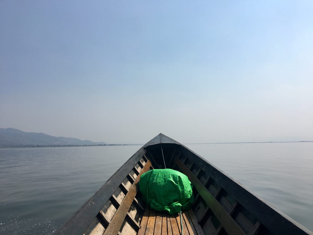 Lac Inlé- Une arrivée sur l'eau